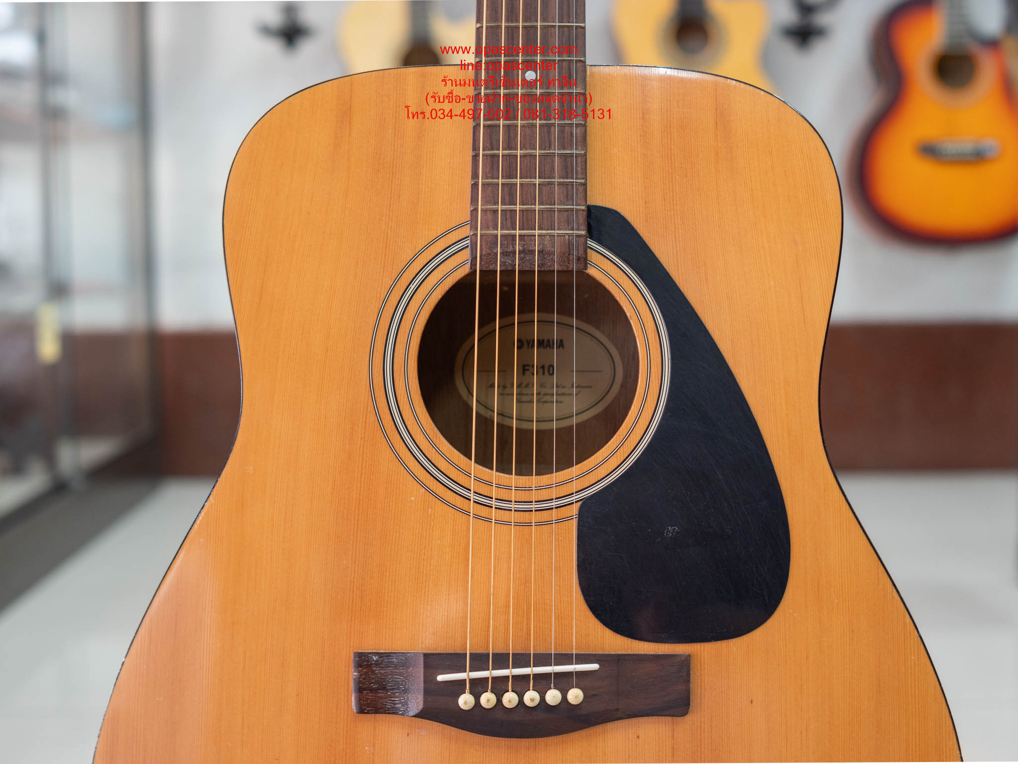 *ขายแล้ว*กีต้าร์โปร่ง ยามาฮ่า F310 Yamaha F310 มือสอง ของแท้ สภาพดี