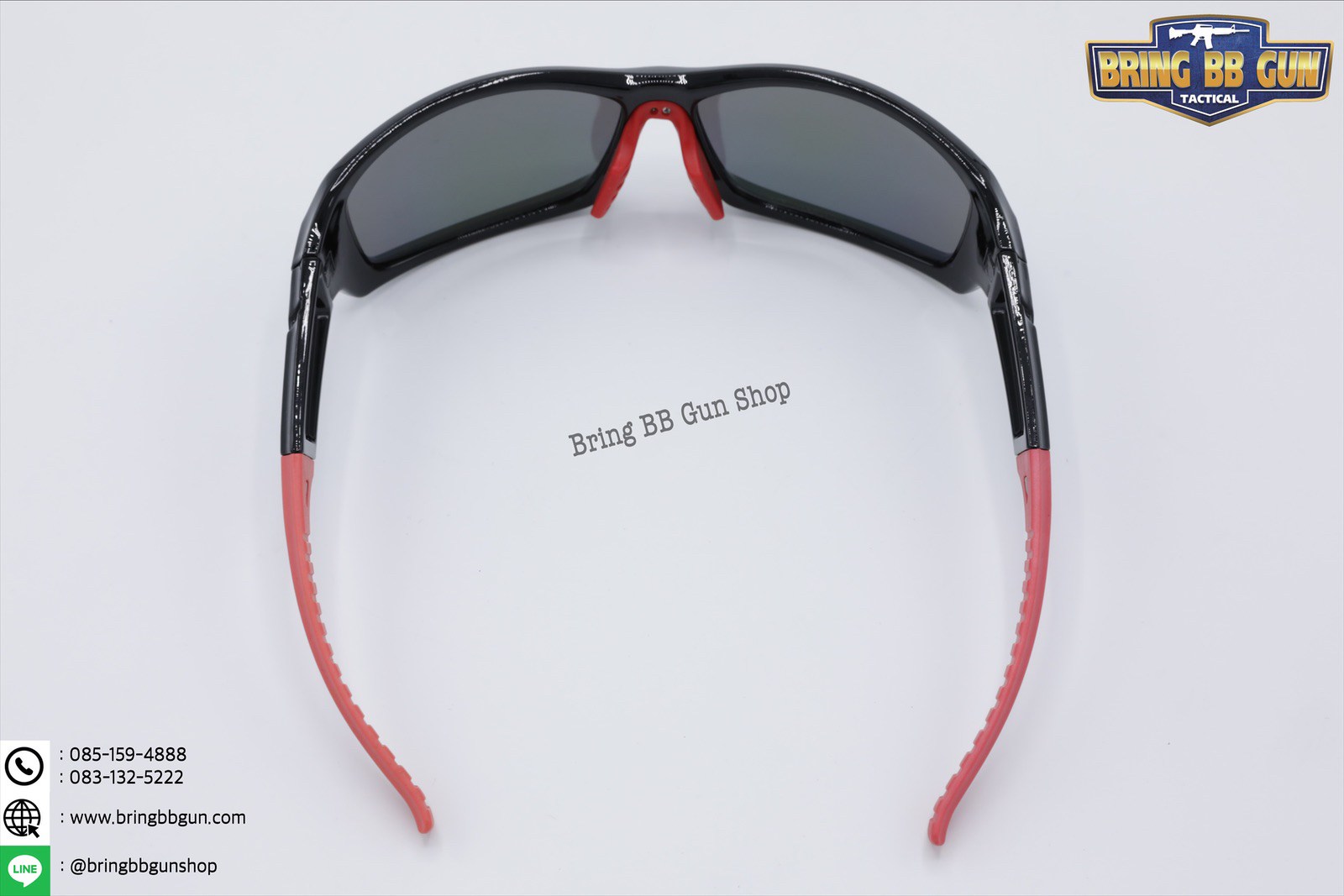 แว่นกันแดด เลนส์ Polarized (เลนส์โพลาไรซ์) รุ่น ทรงสปอร์ต 02