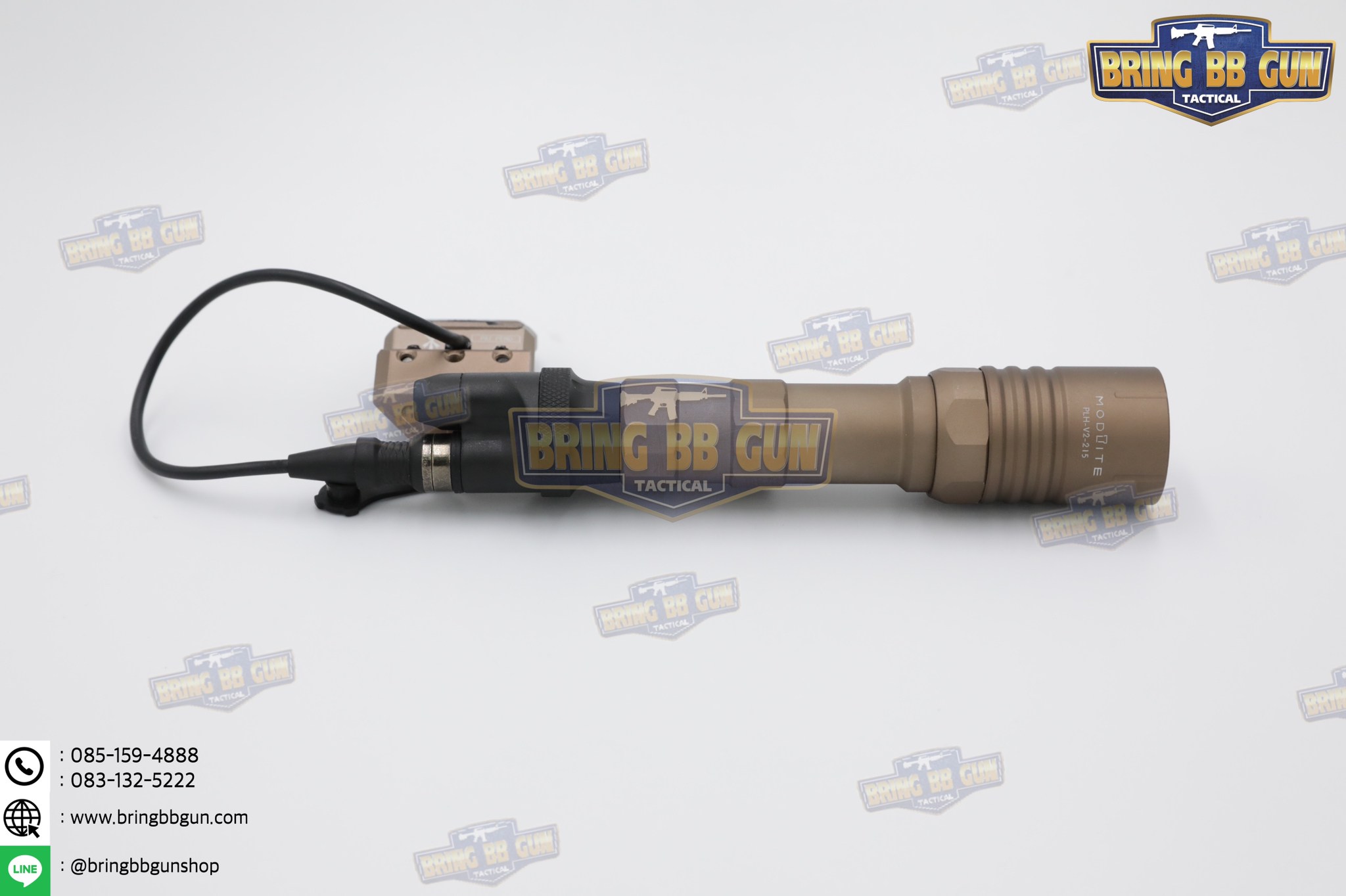 ไฟฉายติดปืน ทรง Modlite รุ่น WML PLHv2-18650 (รุ่นยาว) (หลอดLED)