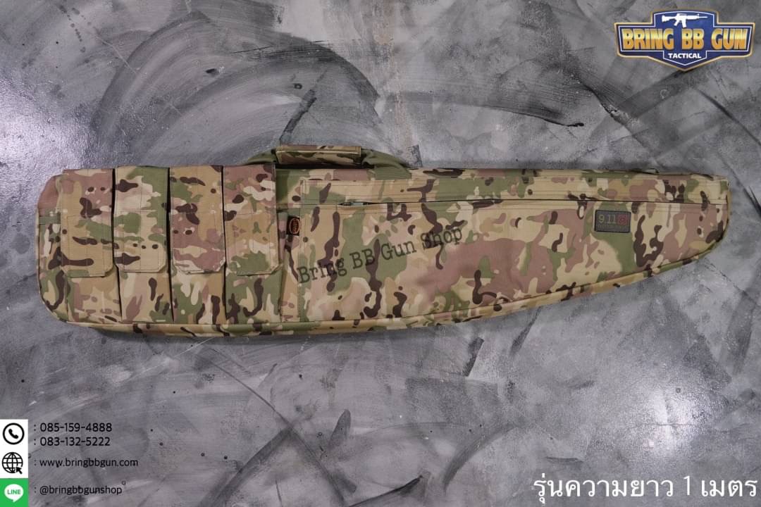 กระเป๋าใส่ปืนยาว ยี่ห้อ9.11 รุ่น ทรงแหลม 85/100/120 cm.