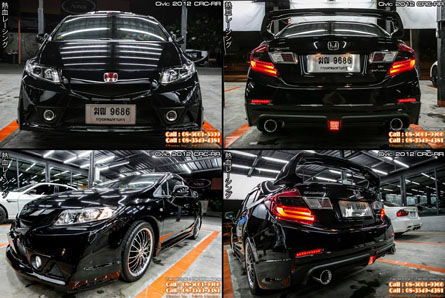 HONDA CIVIC FB CRC-RR COMPLETE SET RAW WORK (NKS DESIGN)