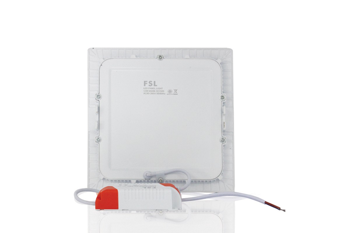 โคมฝังเหลี่ยม FSL-PN-6-12W (SQUARE) แสงขาวและวอร์มไวท์