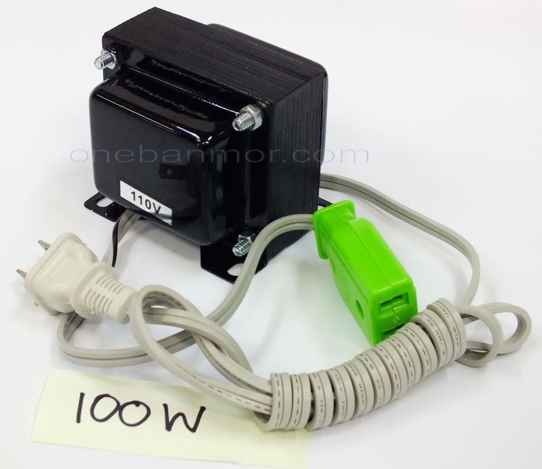 หม้อแปลง แปลงไฟจาก 220v เป็น 110V ขนาด 100w