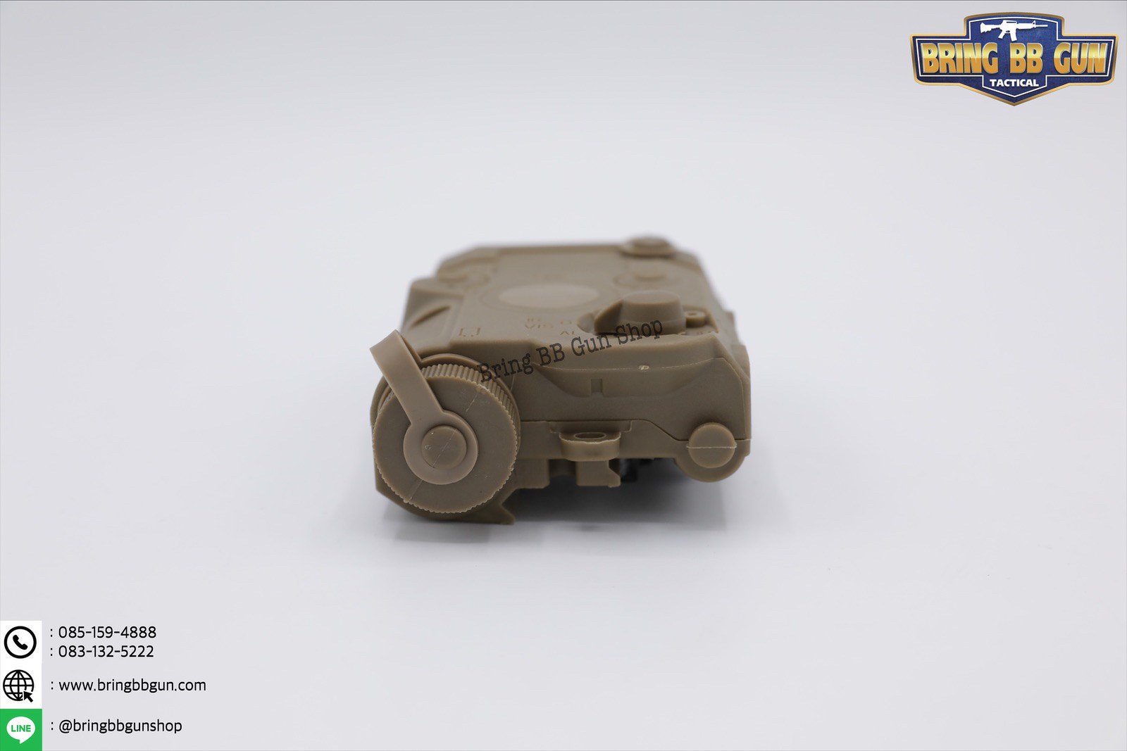 กล่องPEQ เลเซอร์ชี้เป้าสีแดง (สามารถเก็บแบตเตอรี่ได้)