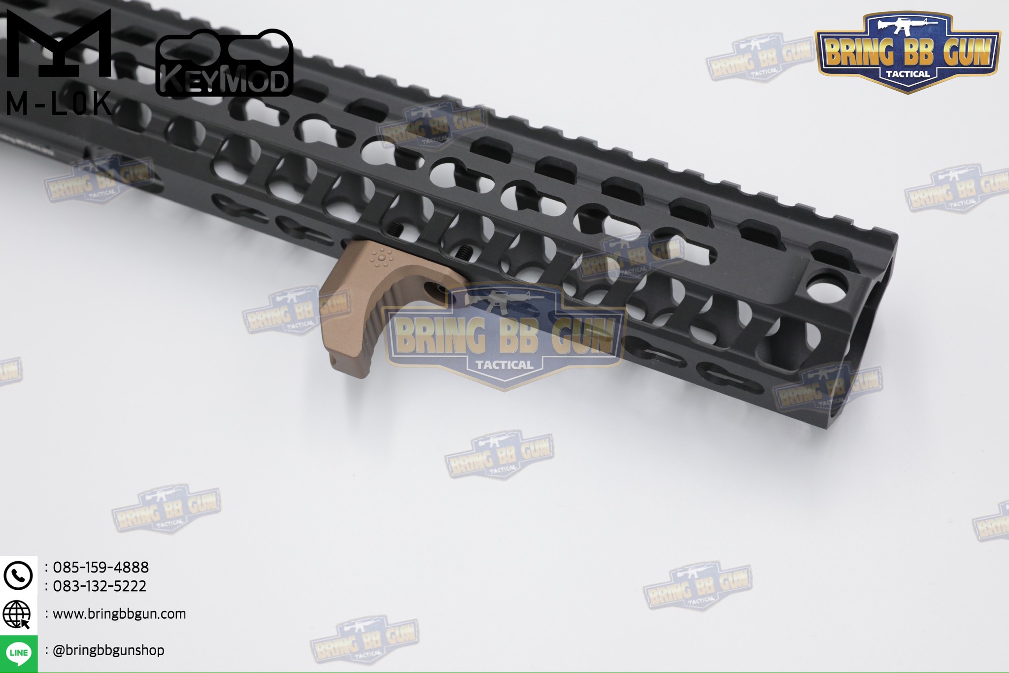 กริ๊ปมือหน้า Arisaka Hand Stop (Arisaka Hand Stop) (ใช้ได้กับชุดหน้าระบบราง M-Lok และ ระบบราง Keymod เท่านั้น)