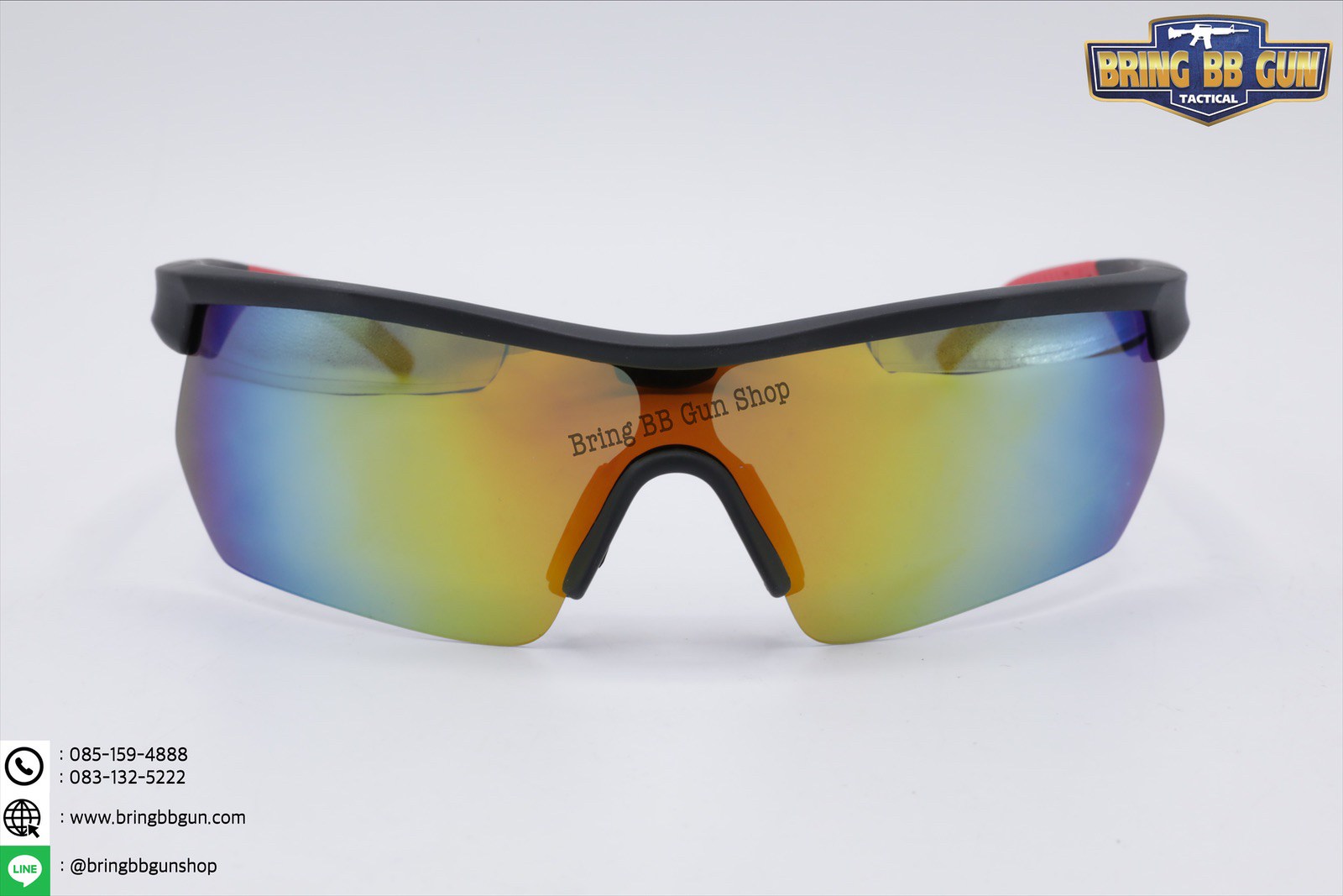แว่นกันแดด เลนส์ Polarized (เลนส์โพลาไรซ์) รุ่น ทรงสปอร์ต
