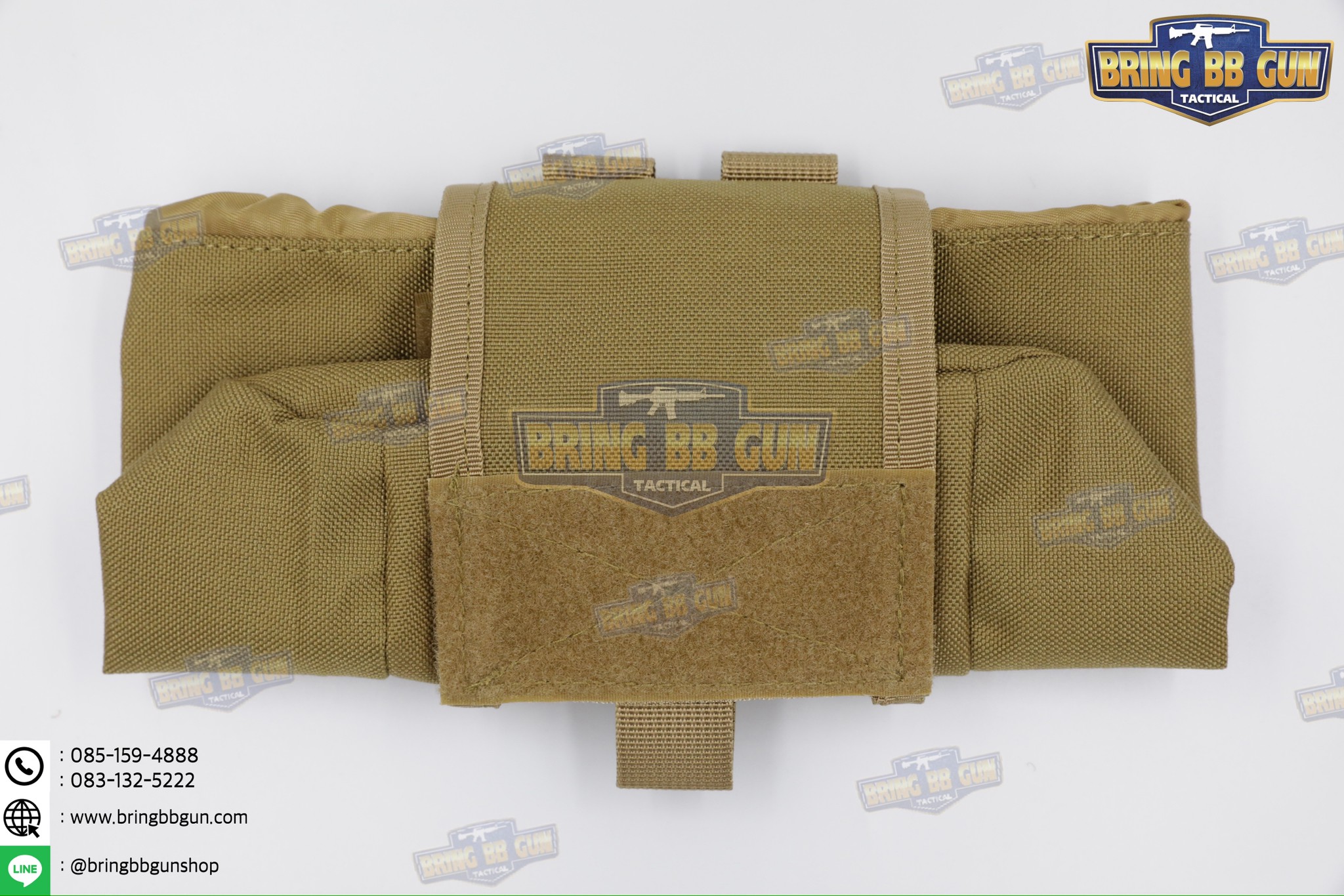 ถุงทิ้งแม็กกาซีนแบบพับได้ B01 (ถุงเก็บอุปกรณ์) (Tactical Storage Bag) (Folding Magazine Recycling Bags) (Drop Pouch) (Dump Pouch)