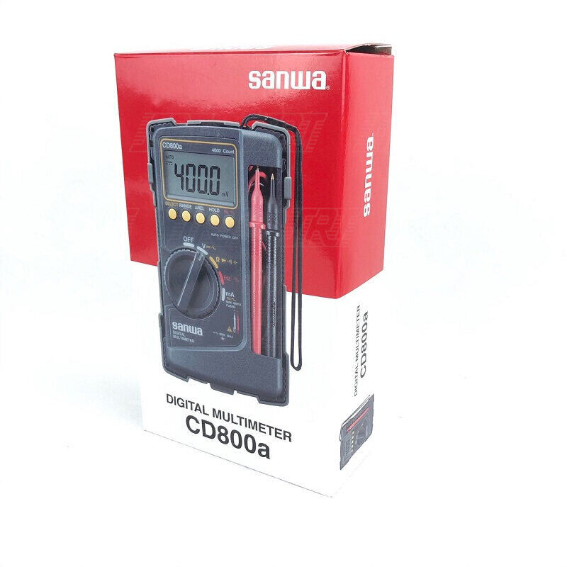 มัลติมิเตอร์ดิจิตอล มิเตอร์ SANWA | CD-800A SANWA | 06-06-0002