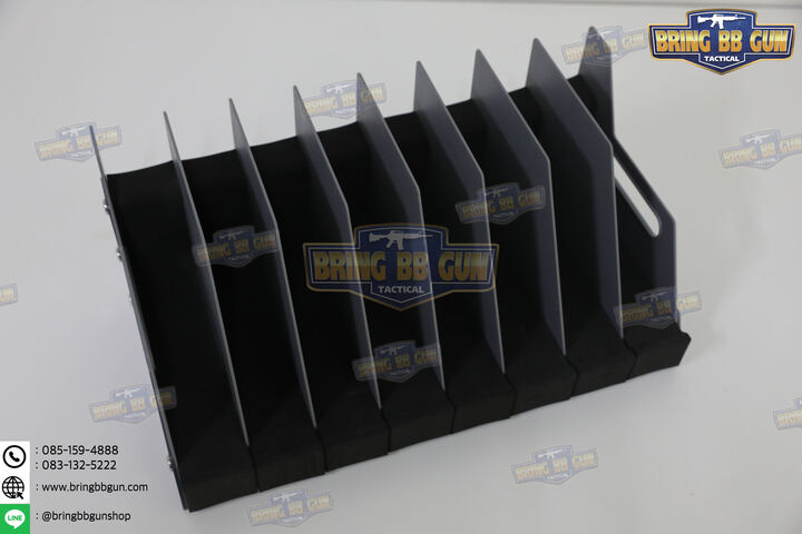 ชั้นวางปืนสั้น (ช่วยจัดเก็บปืนสั้นให้เป็นระเบียบ) (Pistol Stroage Rack)