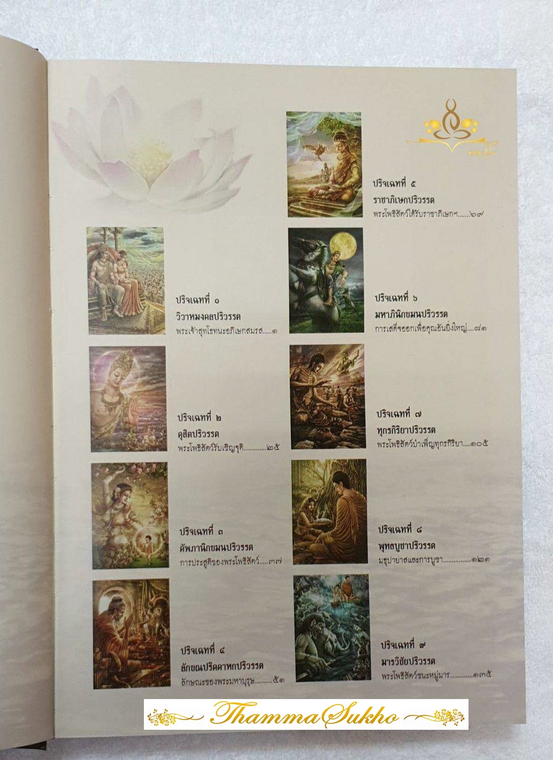 สมุดภาพ ปฐมสมโพธิกถา