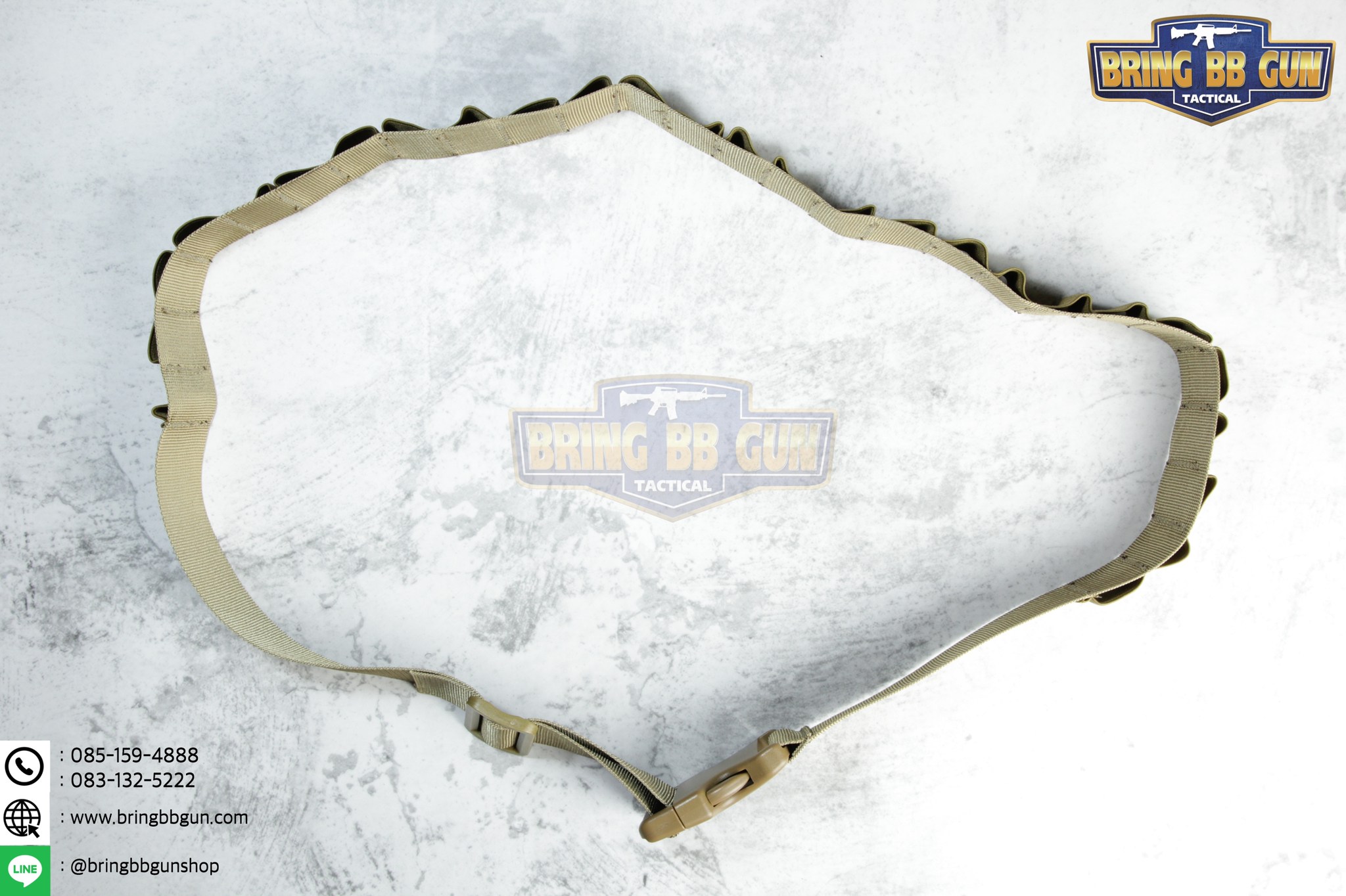 สายสะพายกระสุนลูกซอง 27 นัด