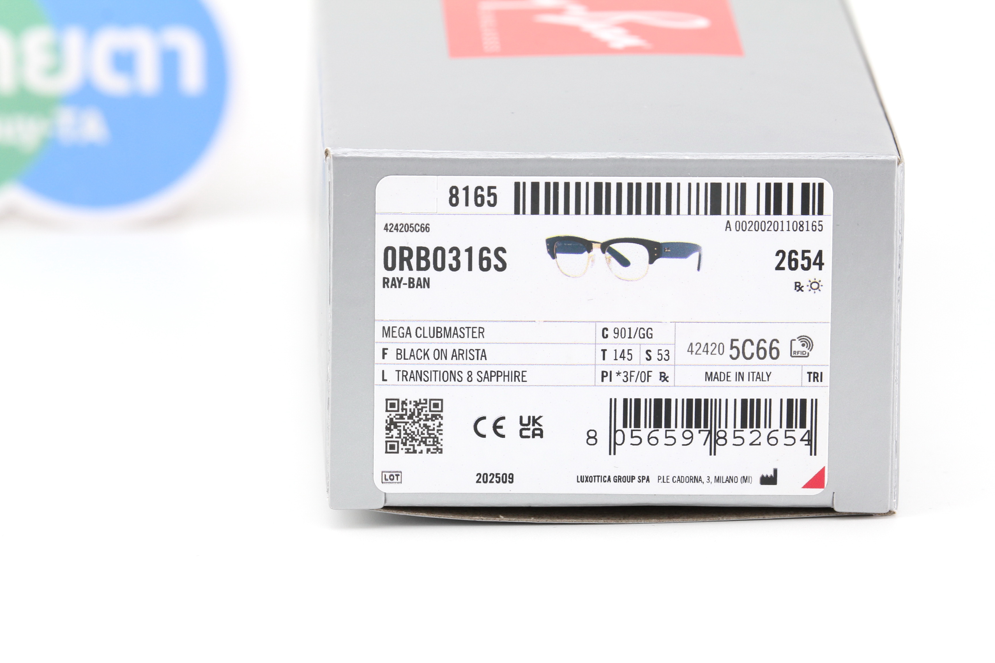 RayBan Mega Clubmaster RB0316S 901/GG