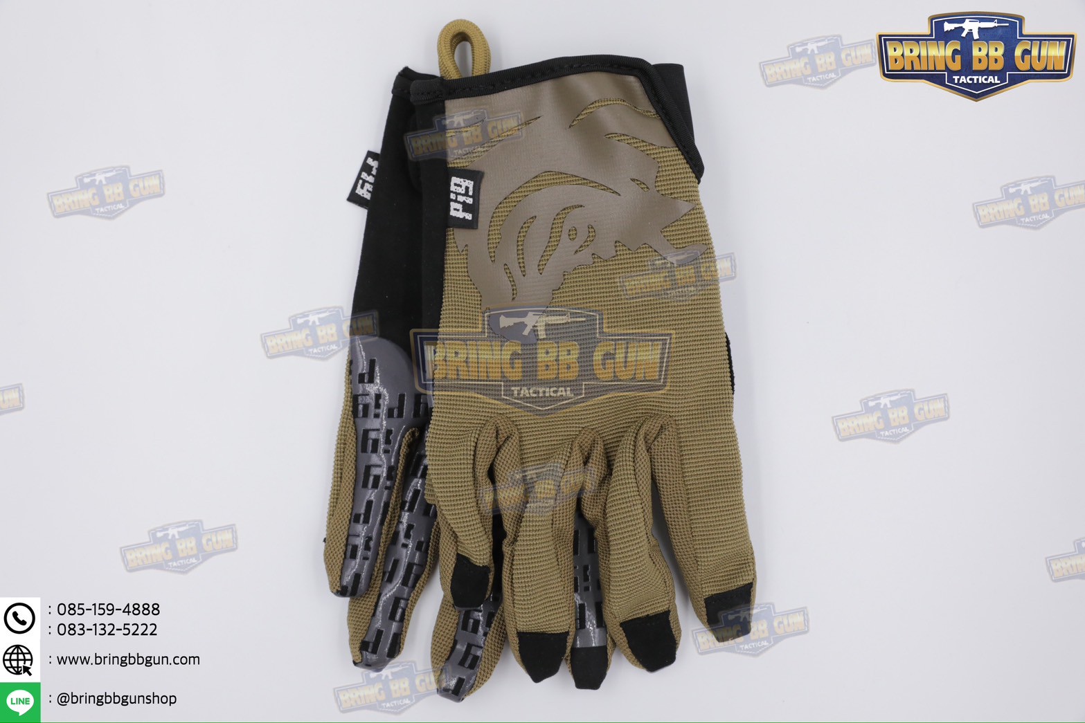 ถุงมือเต็มนิ้ว ทรง Delta (Tactical Glove) (ถุงมือหมูป่า) (Full Dexterity Tactical Glove) (Utility Model) (FDT)