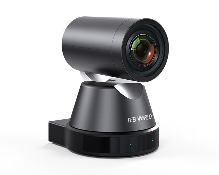 Feelworld 4K12X 4K กล้อง PTZ USB HDMI POE 12X Optical Pan Tilt Zoom สำหรับการสตรีมสดและมี AI Tracking