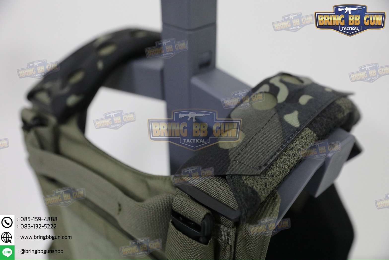 รองบ่าติดเสื้อเวส ทรง Ferro (แผ่นฟองน้ำรองบ่า) (แผ่นรองไหล่) (Shoulder Pads)