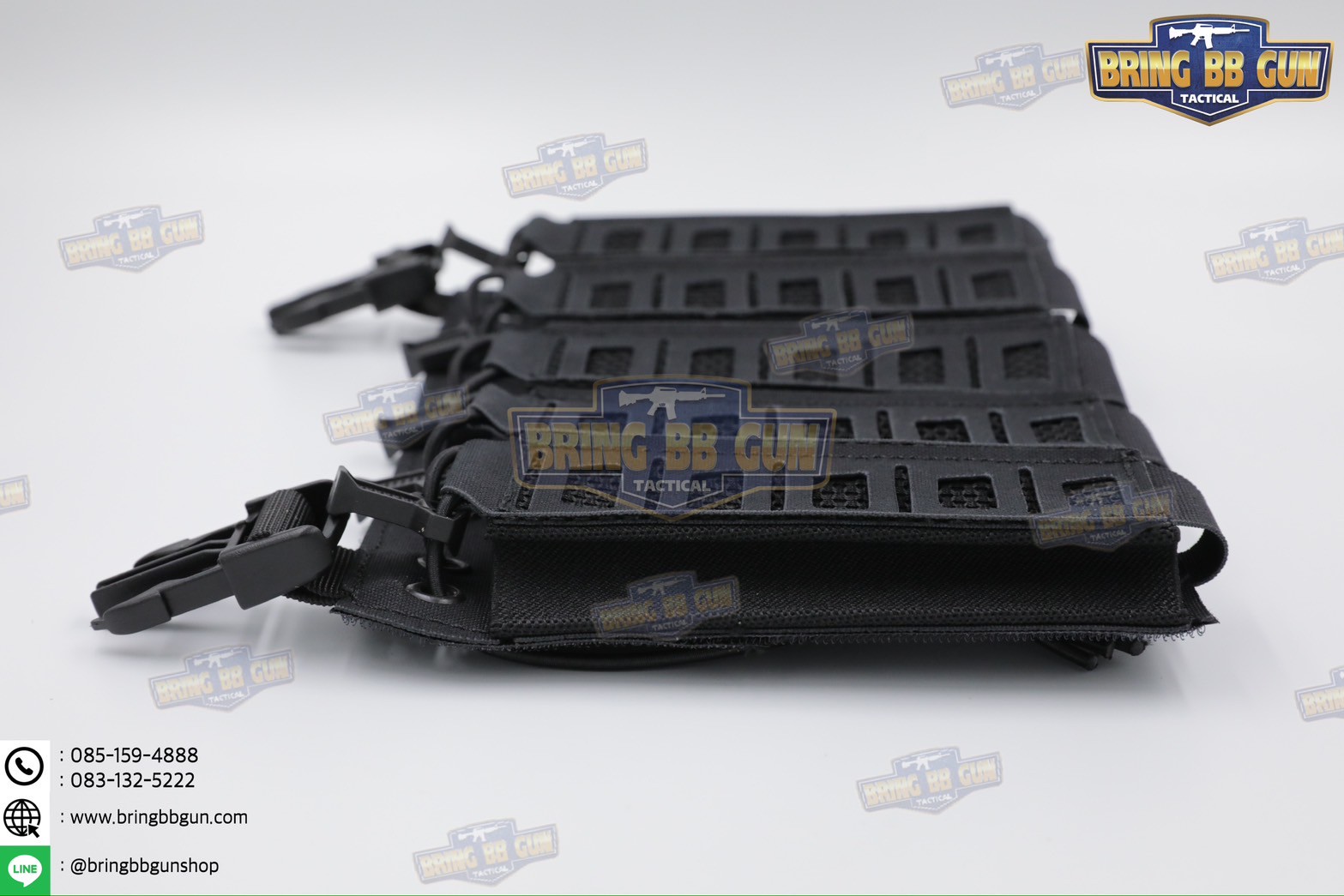 เพ้าแม็กกาซีน MP5/MPX ทรง Corso (SMG แบบ5ช่อง) (Front Panel Dagger for SMG) (Corso Tac.) (Velcro Panel)