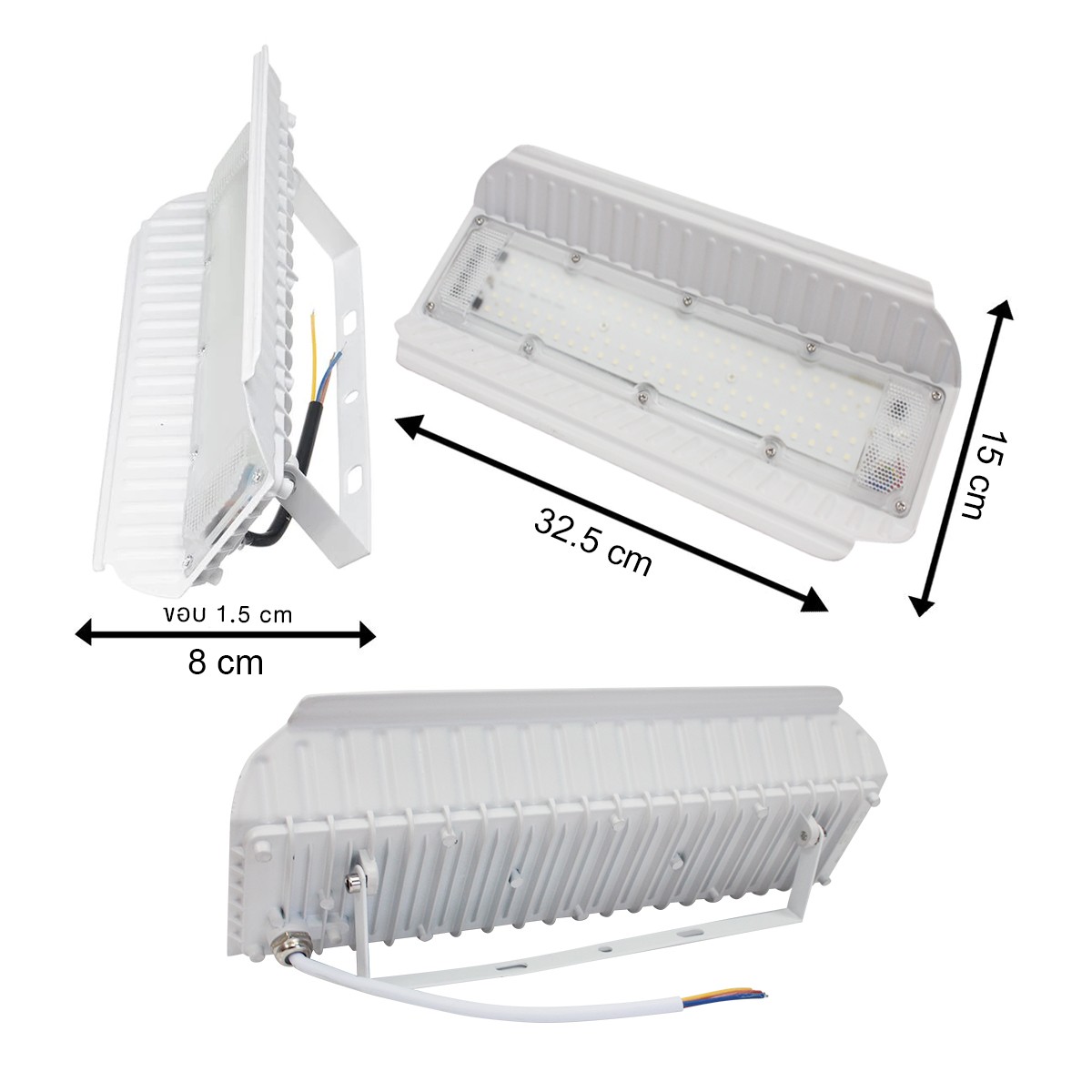 โคมไฟทังสเตนไอโอดีน IWC-LED-TUNGSTEN-100W-WH