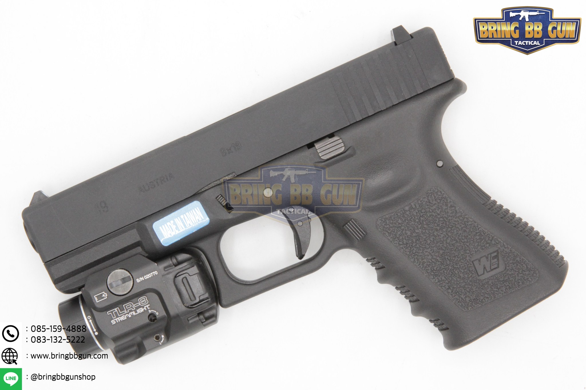 ไฟฉายและเลเซอร์สีแดง ติดปืนสั้น Streamlight รุ่นTLR-8