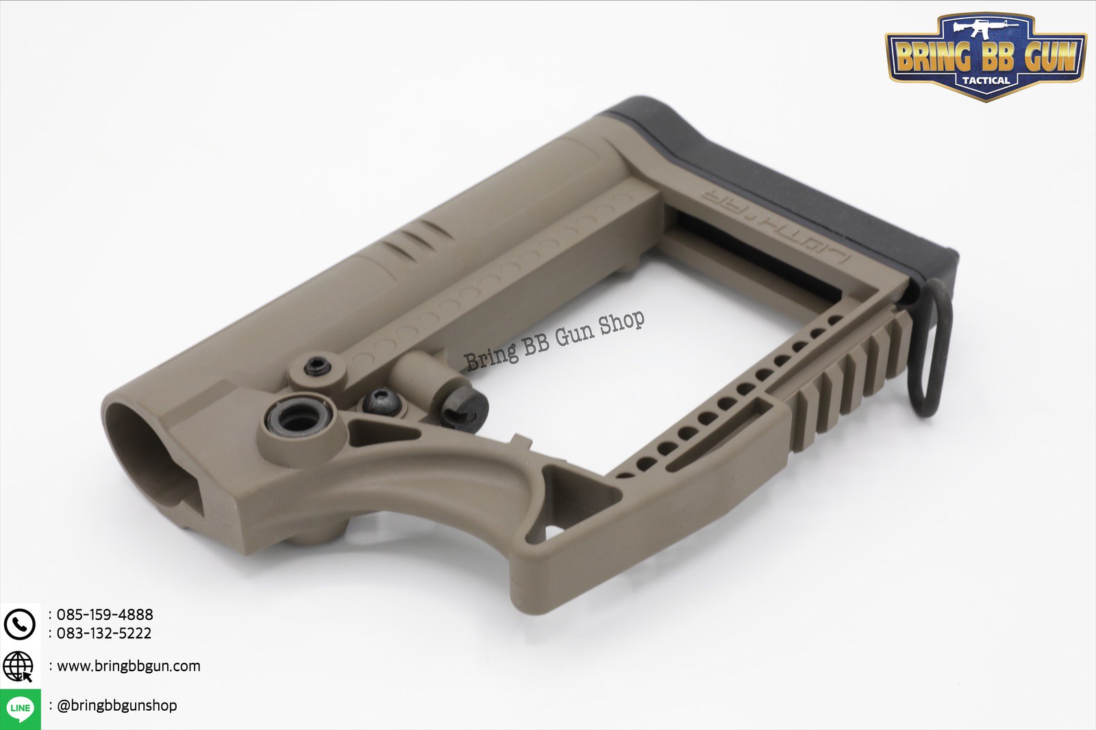 พานท้าย ยี่ห้อ LUTH-AR รุ่น MBA-4 (MBA-4 CARBINE BUTTSTOCK)