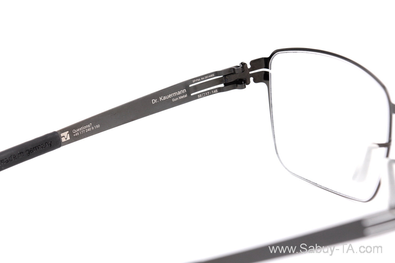 Ic Berlin DR.Kauermann. Gun Metal