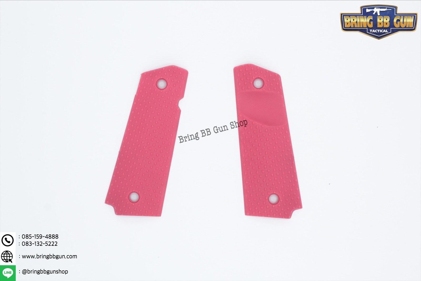 ประกับปืน M1911 รุ่น F01 (ลายข้าวหลามตัดเล็ก)