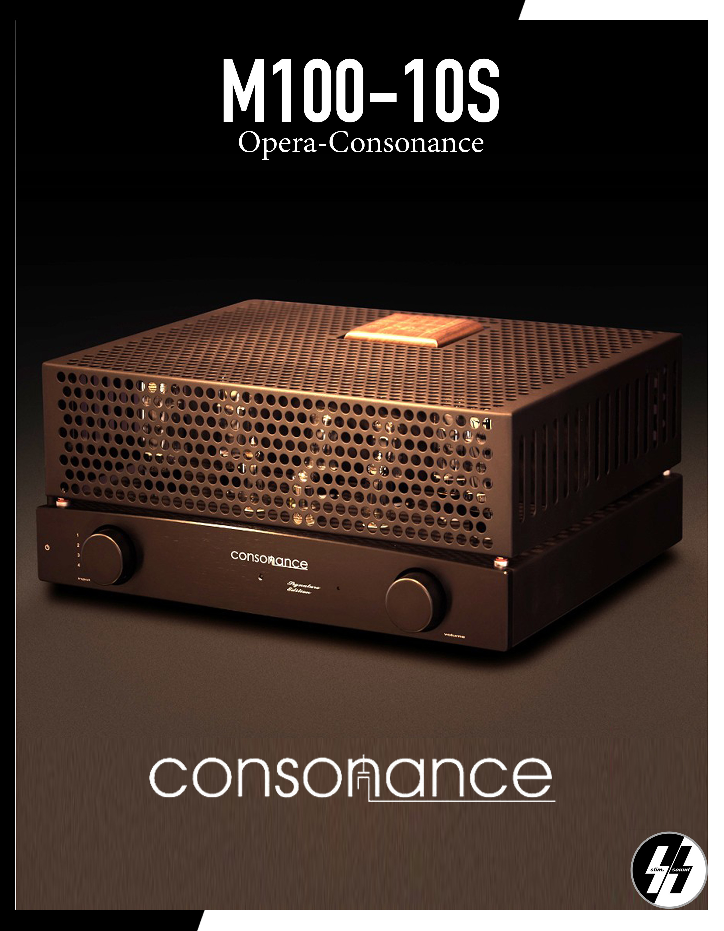 แอมป์หลอด | Opera-Consonance - M100-10 signature (10th Anniversary) | Vacuum Tube Intergrated Amplifier | 35 Watt (RMS 1kHz)