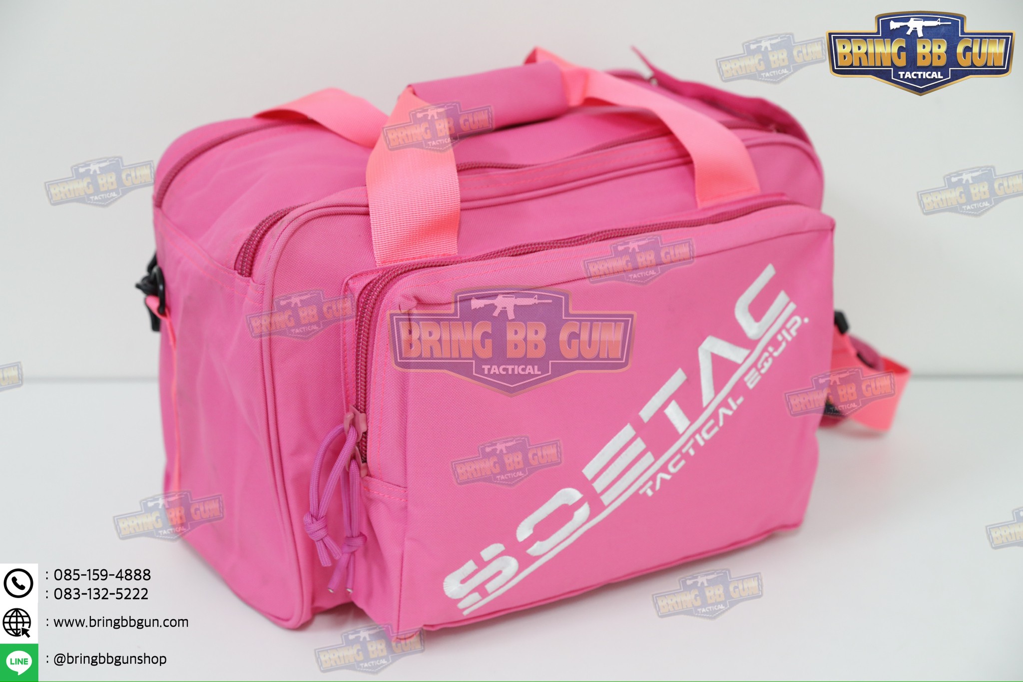 กระเป๋าอเนกประสงค์ สำหรับยิงปืน ยี่ห้อ Soetac (กระเป๋าสำหรับนักแข่งยิงปืน) (กระเป๋าเก็บอุปกรณ์ + ปืนสั้น) (Range Bag) (IPSC Range Bag Tactical Shooting Gun Bags)