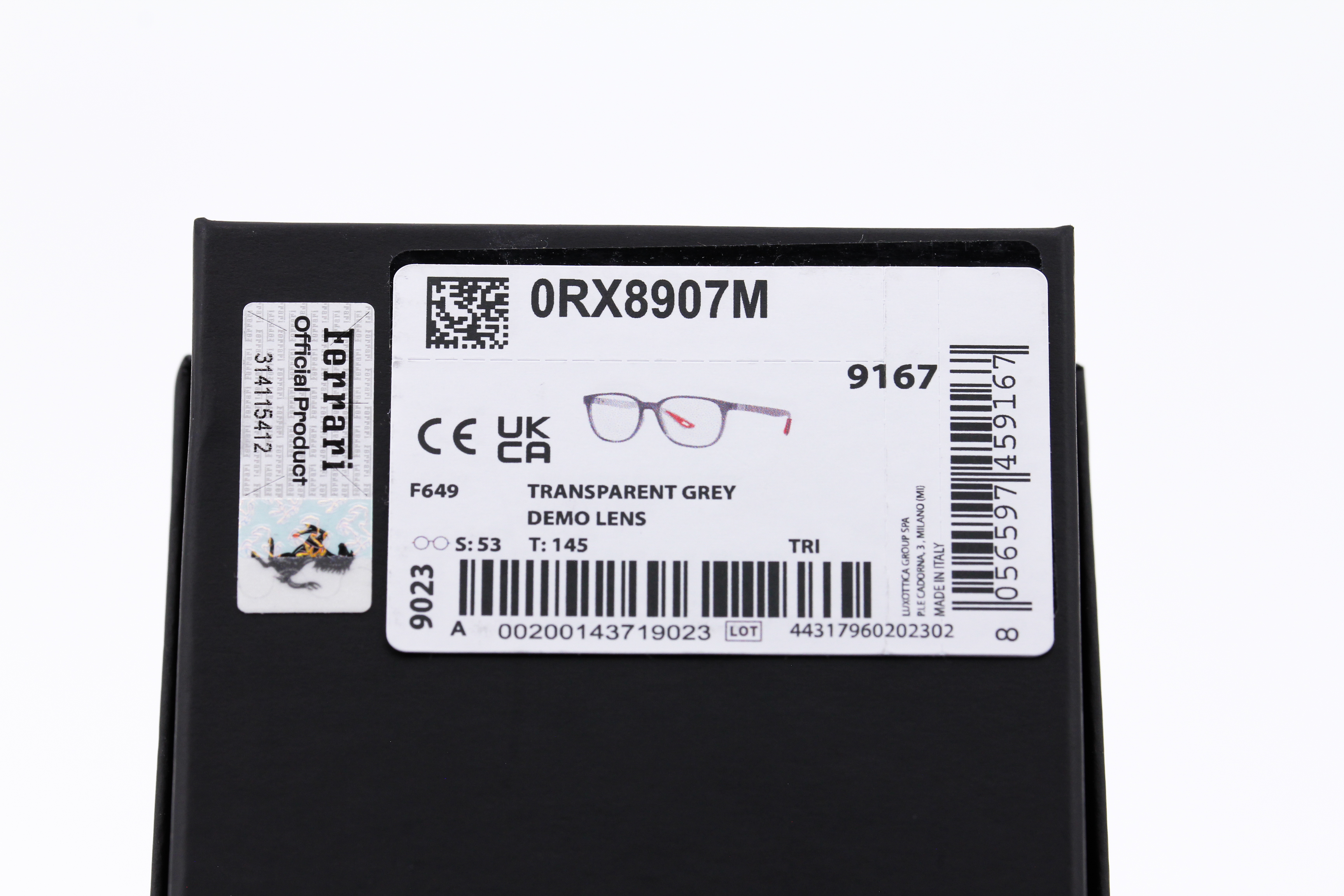 RayBan Ferrari Collection RX8907M F649