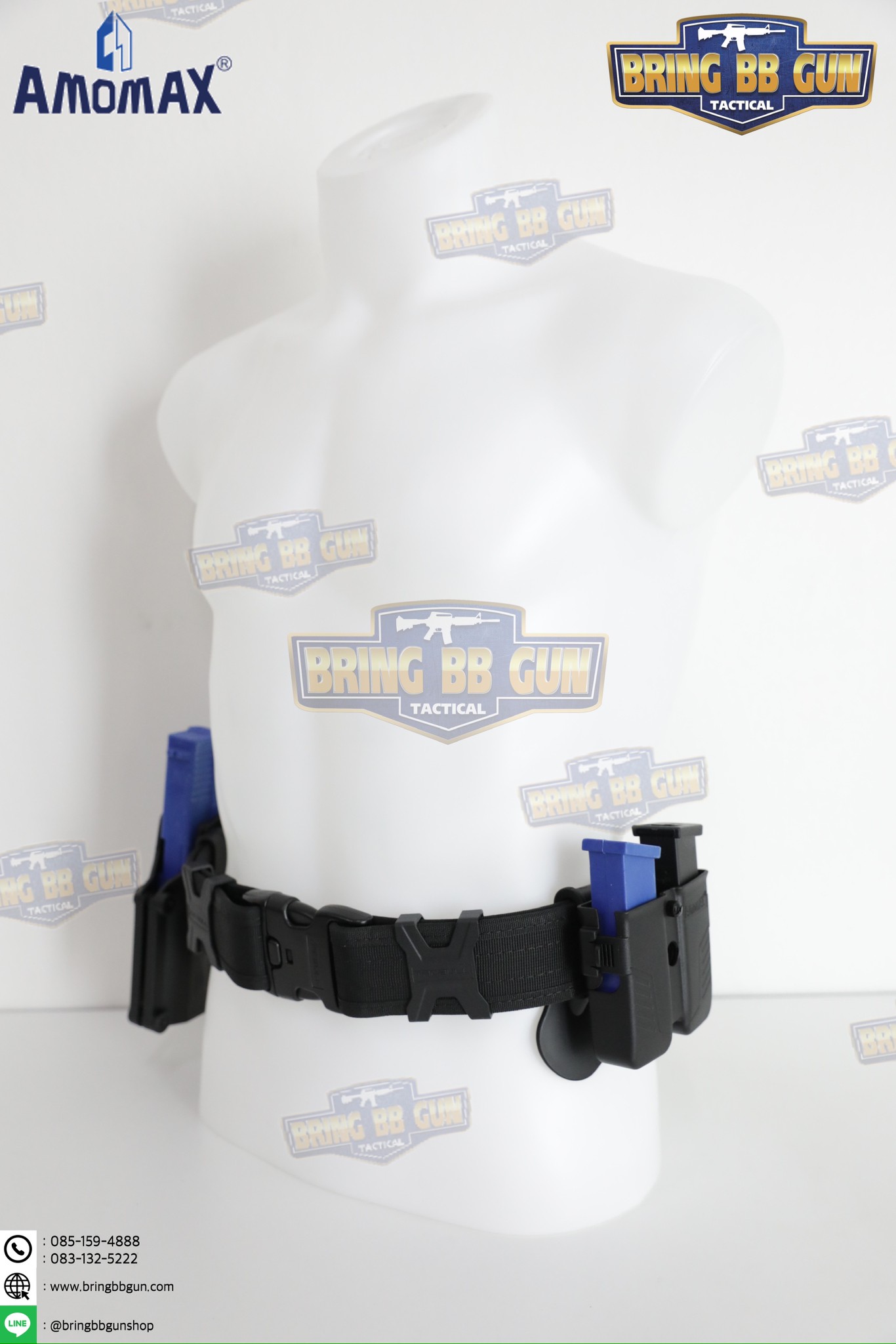 ซองแม็กกระซีนคู่ Universal ยี่ห้อ Amomax (Universal Double Magazine Pouch)