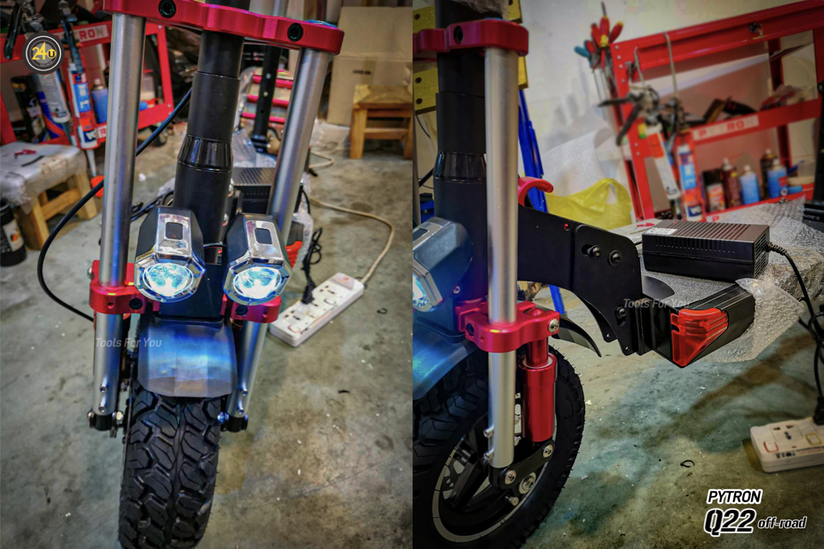 SEALUP PYTRON Q22 off-road 48V 1000W NFC ปี 2024 ประกันศูนย์ 1 ปี + After service︳24YOU จำหน่ายสกู๊ตเตอร์ไฟฟ้า Tools For You