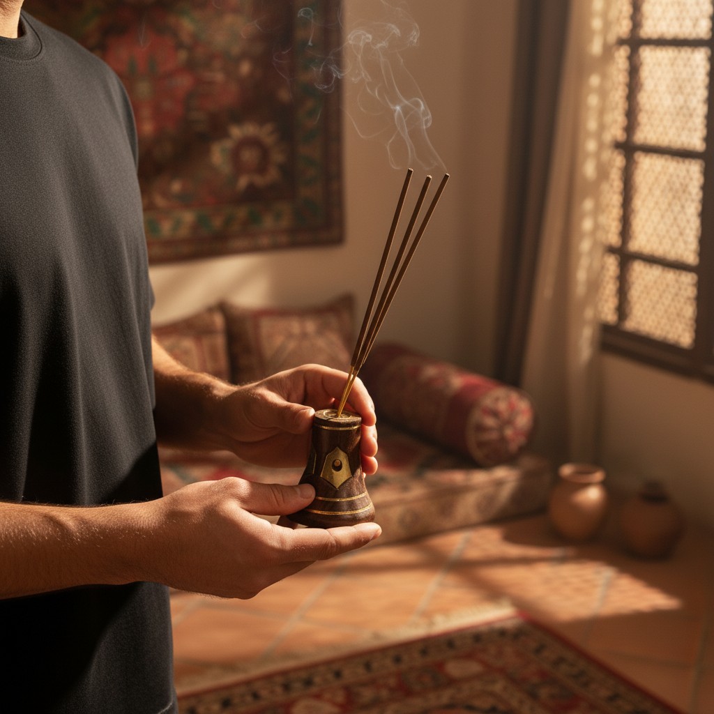 ธูปกำยาน ธูปแท่ง อโรม่า Frankincense Stick (Superior Grade) แท้ 100% จากประเทศโอมาน Oman 1กล่อง 20g