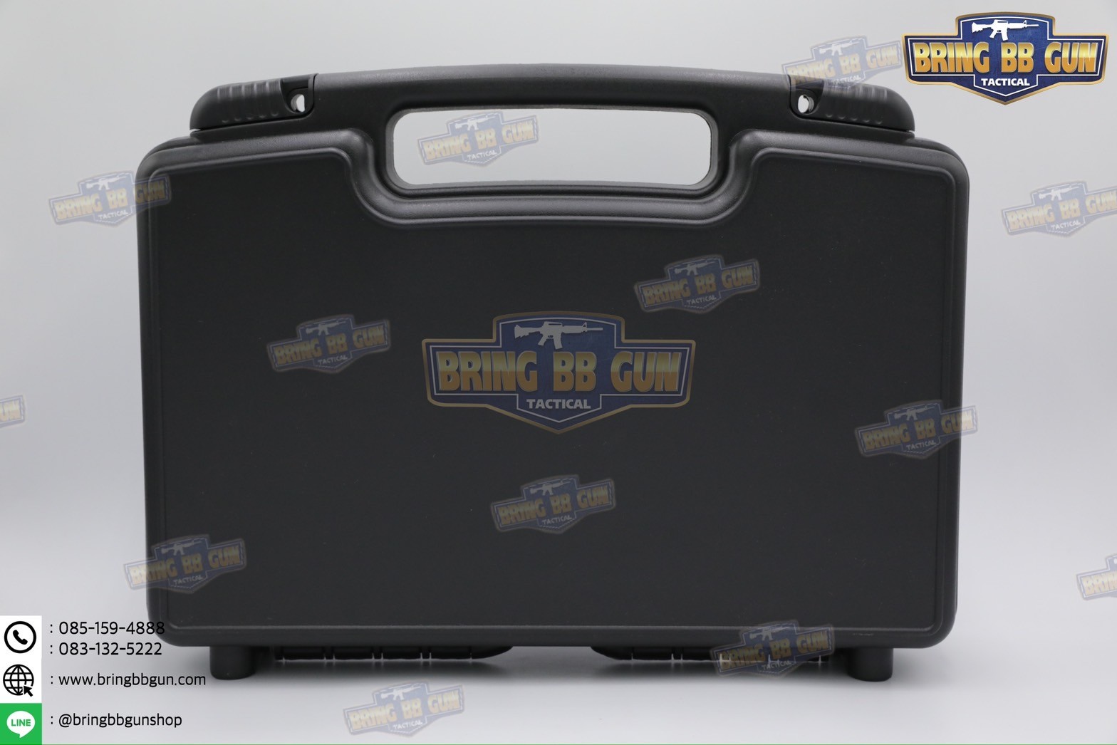 เคสกันกระแทรก B125 (กล่องปืนสั้น B125) (กล่องกันกระแทก) (Lockable Pistol Case) (Light Weight Case)