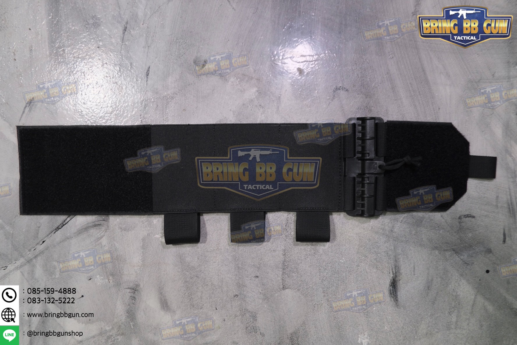 ชุดเซ็ตปลดเสื้อเกราะไว (ชุดสายโอบ-ปลดไว แบบยางยืด) (QD Elastic Cummerbund)