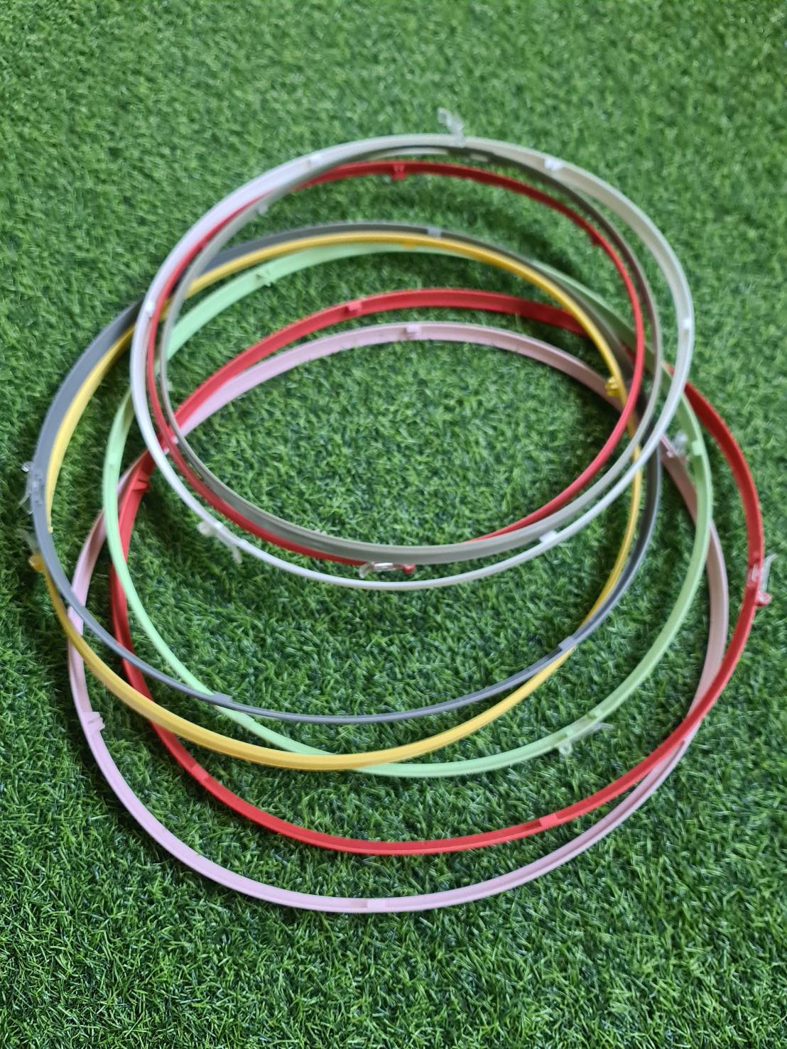 0000838 ขอบรัด ขอบรัดพัดลม ขอบรัดตะแกรงพัดลม Hatari ฮาตาริ ขนาดใบพัด 18 นิ้ว (ขนาดของขอบรัด 20 นิ้ว)