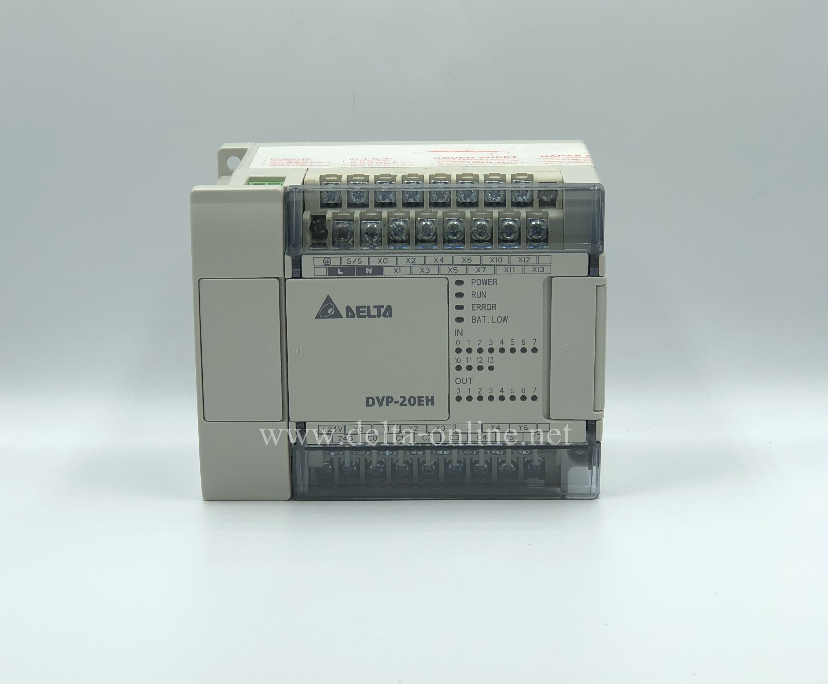 Delta PLC DVP20EH00T3 12DI/8DO 220V (Transistor)