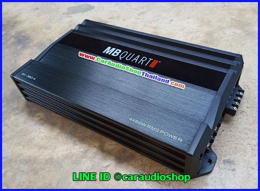 แอมป์ 4 CH MB QUART M1-360.4