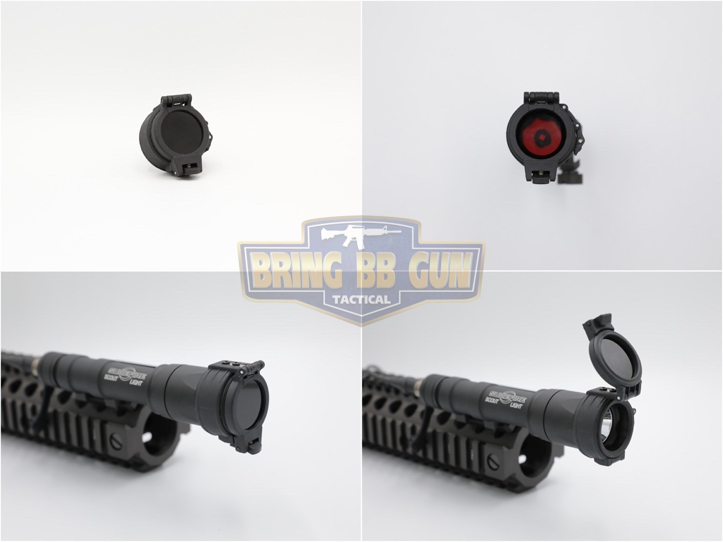 ฟิวเตอร์ IR สำหรับไฟฉาย Surefire M300 , M600 (Flashlight IR Filter For M300 , M600)