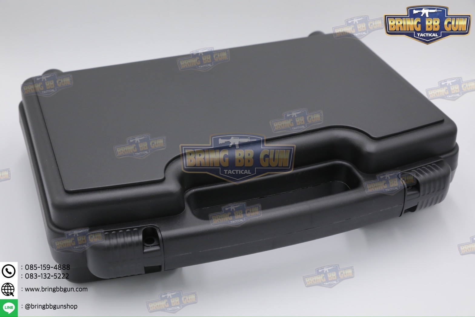 เคสกันกระแทรก B125 (กล่องปืนสั้น B125) (กล่องกันกระแทก) (Lockable Pistol Case) (Light Weight Case)