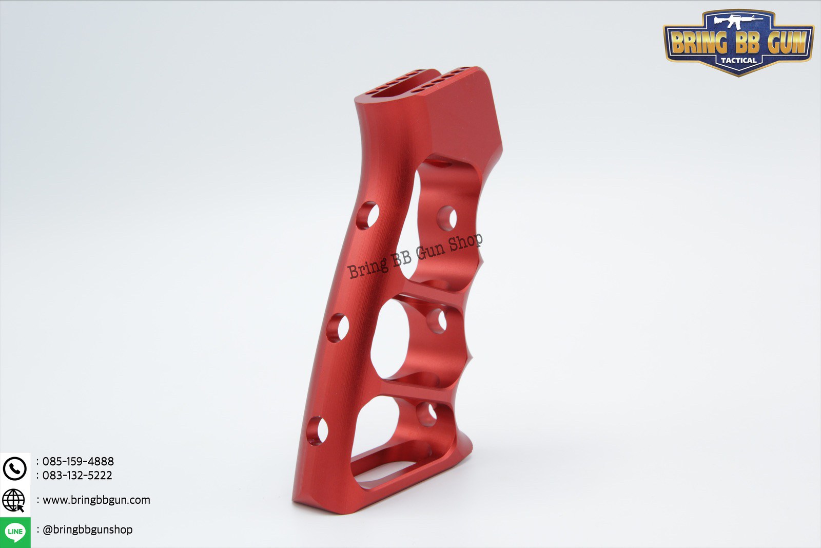 กริ๊ปมือหลัง งานCNC ยี่ห้อ 5KU (กริ๊ปมือแก็ส) น้ำหนัก : 122 กรัม สำหรับปืน : ตระกูล M4/M16,AR15,AR9,Derya MK12