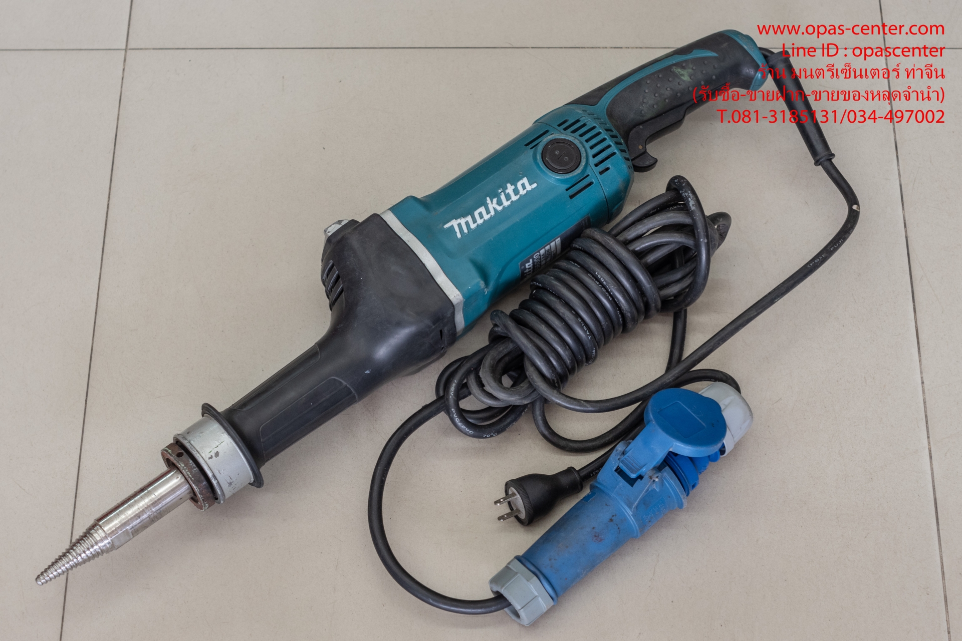**ขายแล้ว**เครื่องขัดคอยาว เจียคอตรง MAKITA ของแท้ รุ่น GS6000 Japan สภาพใหม่ พร้อมใช้งาน
