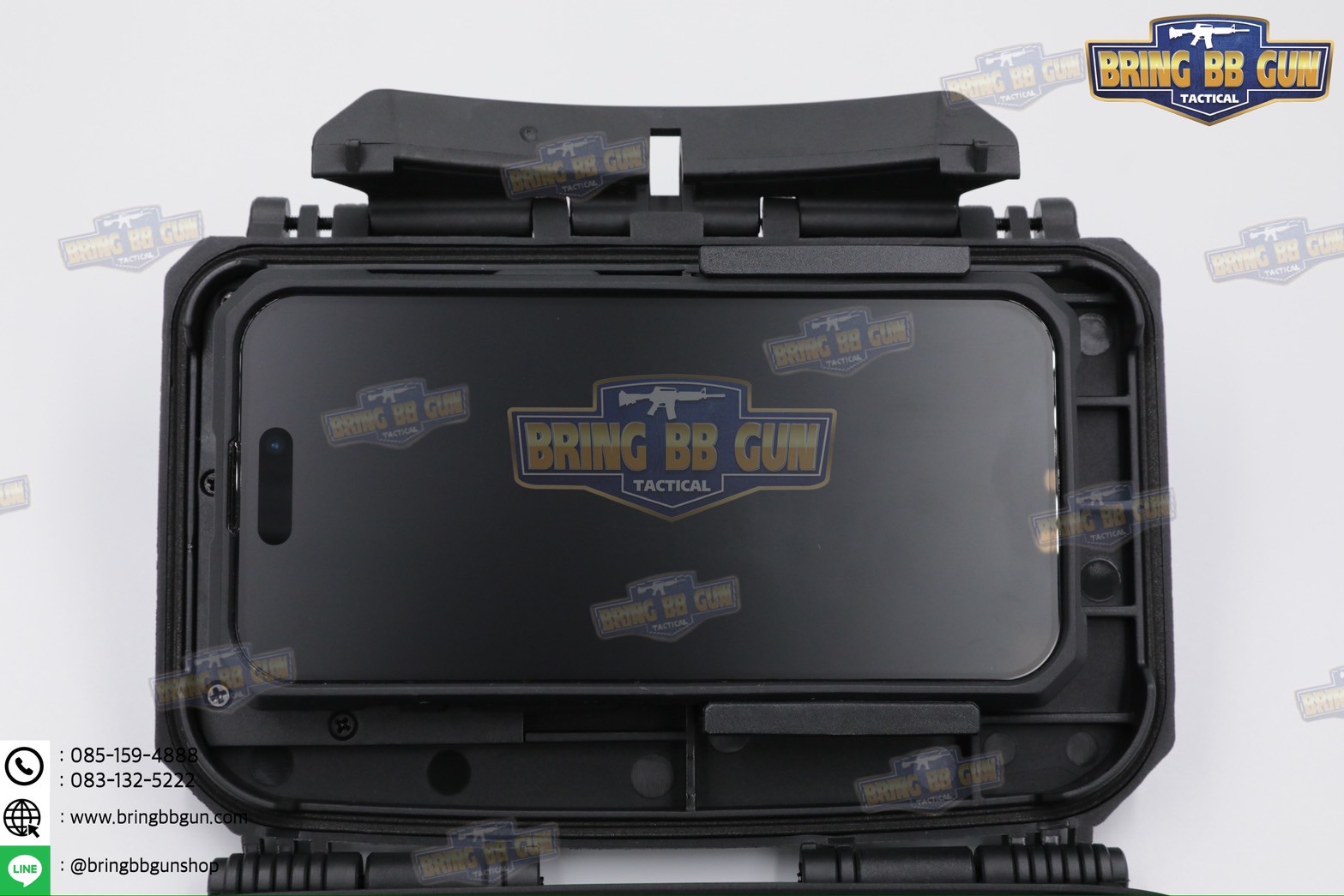 เคสโทรศัพท์ติดเสื้อเวสทรงกล่อง DarkVault 2.0 Case Smartphone Protection(Equipment Storage Box V.2) (Folded Navigation Board)