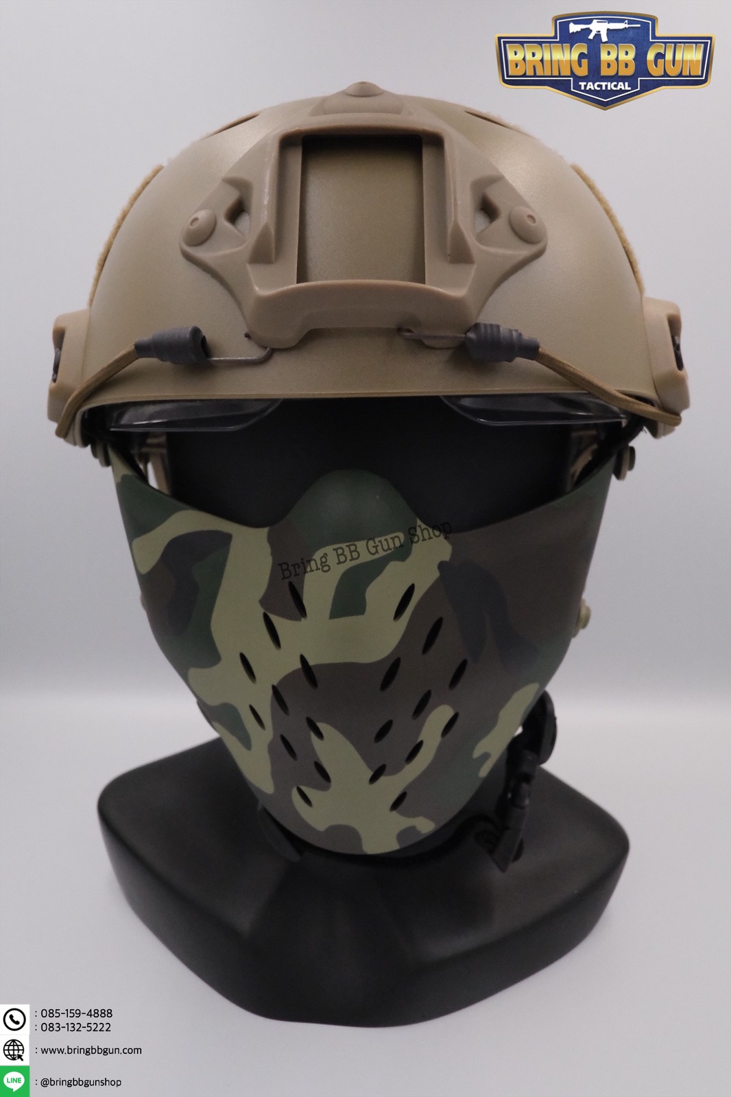 หน้ากากครึ่งหน้า ยี่ห้อ War Chief