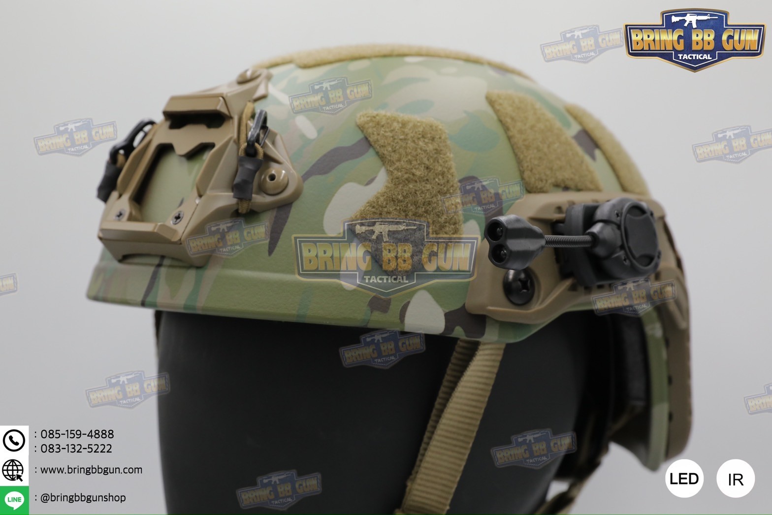 ไฟฉายติดหมวก Switch MPLS (Military Helmet Light System) (ไฟฉายติดหมวกทรง Princeton Tec)