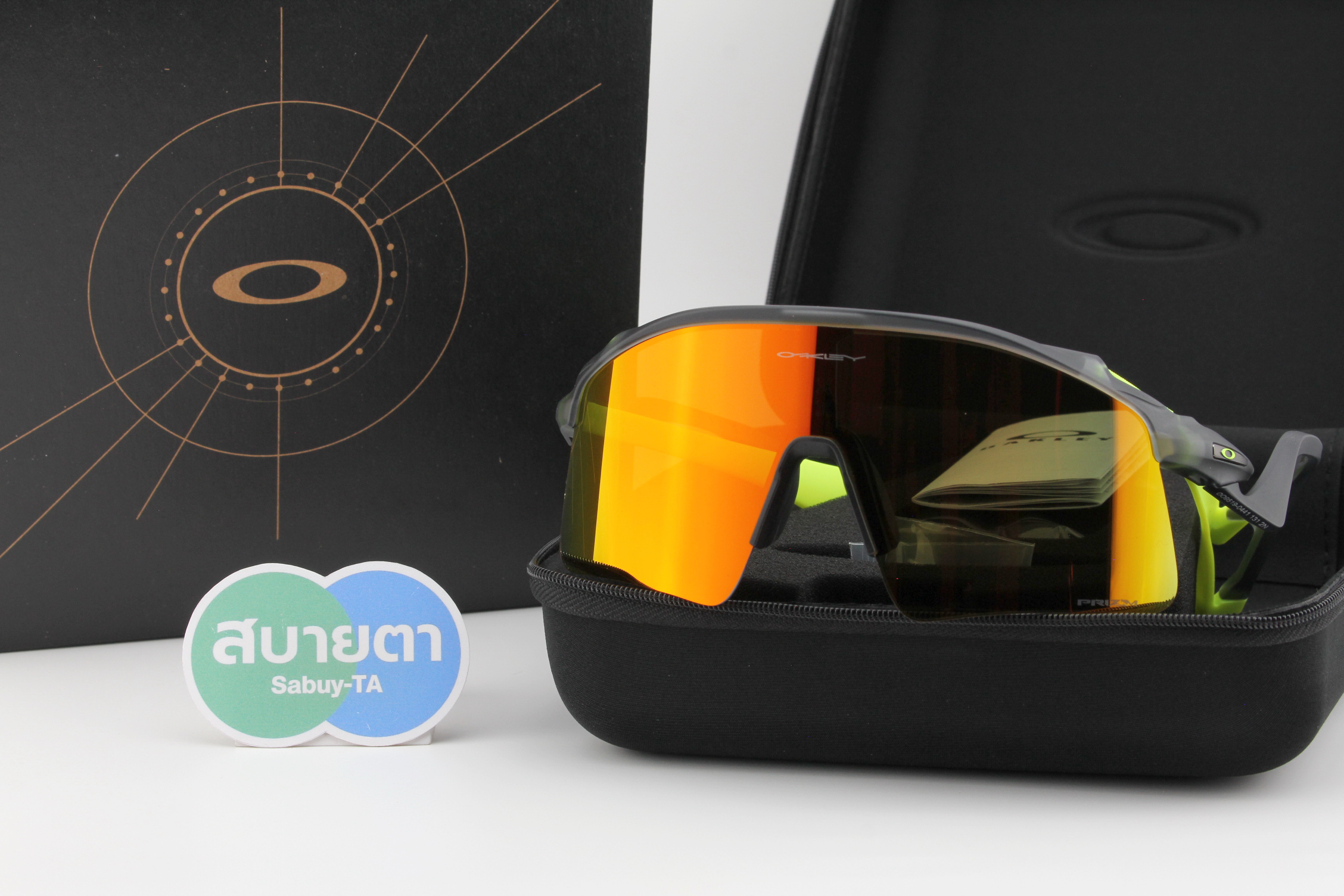 OAKLEY STUNT WING Matte Grey Smoke/Prizm RubyRoad OO9519-04