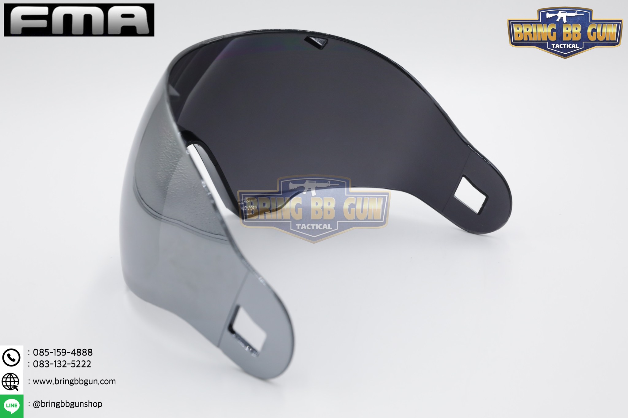 เลนส์หน้ากาก F1 ยี่ห้อ FMA รุ่น เลนส์1ชั้น