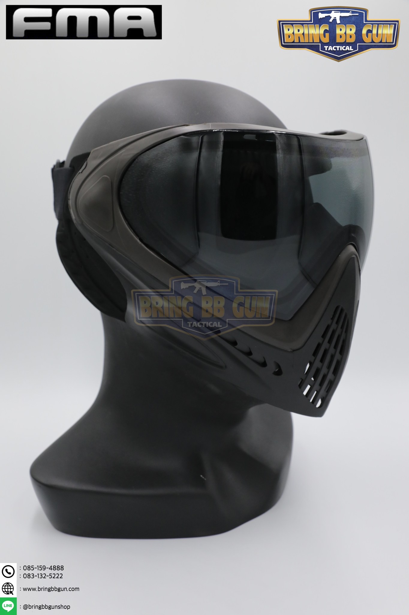 หน้ากาก F1 ยี่ห้อ FMA รุ่น เลนส์2ชั้น