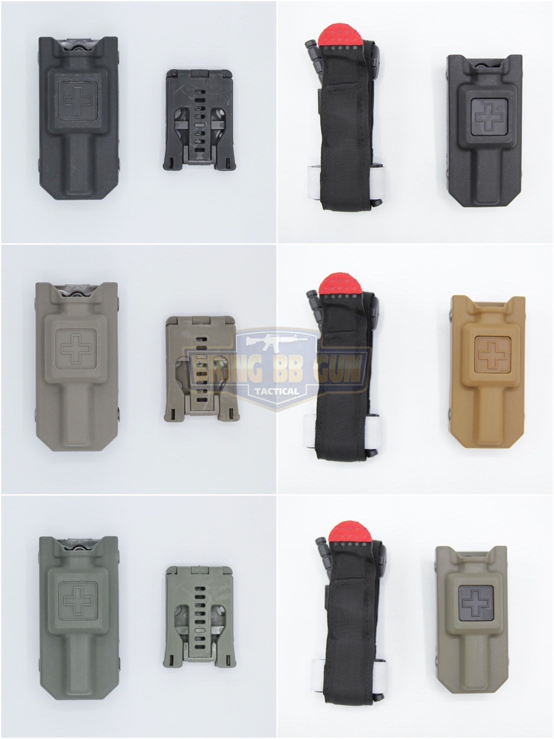 เพ้าใส่สายรัดห้ามเลือด/ทูนิเก้ (Application Tourniquet Carrier)