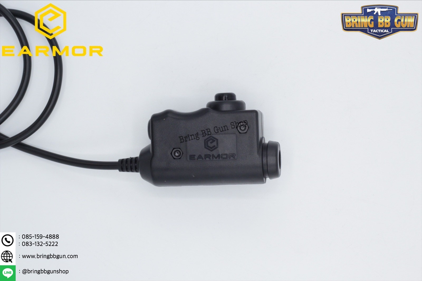 สายPTT ยี่ห้อ Earmor (สาย Push to Talk)