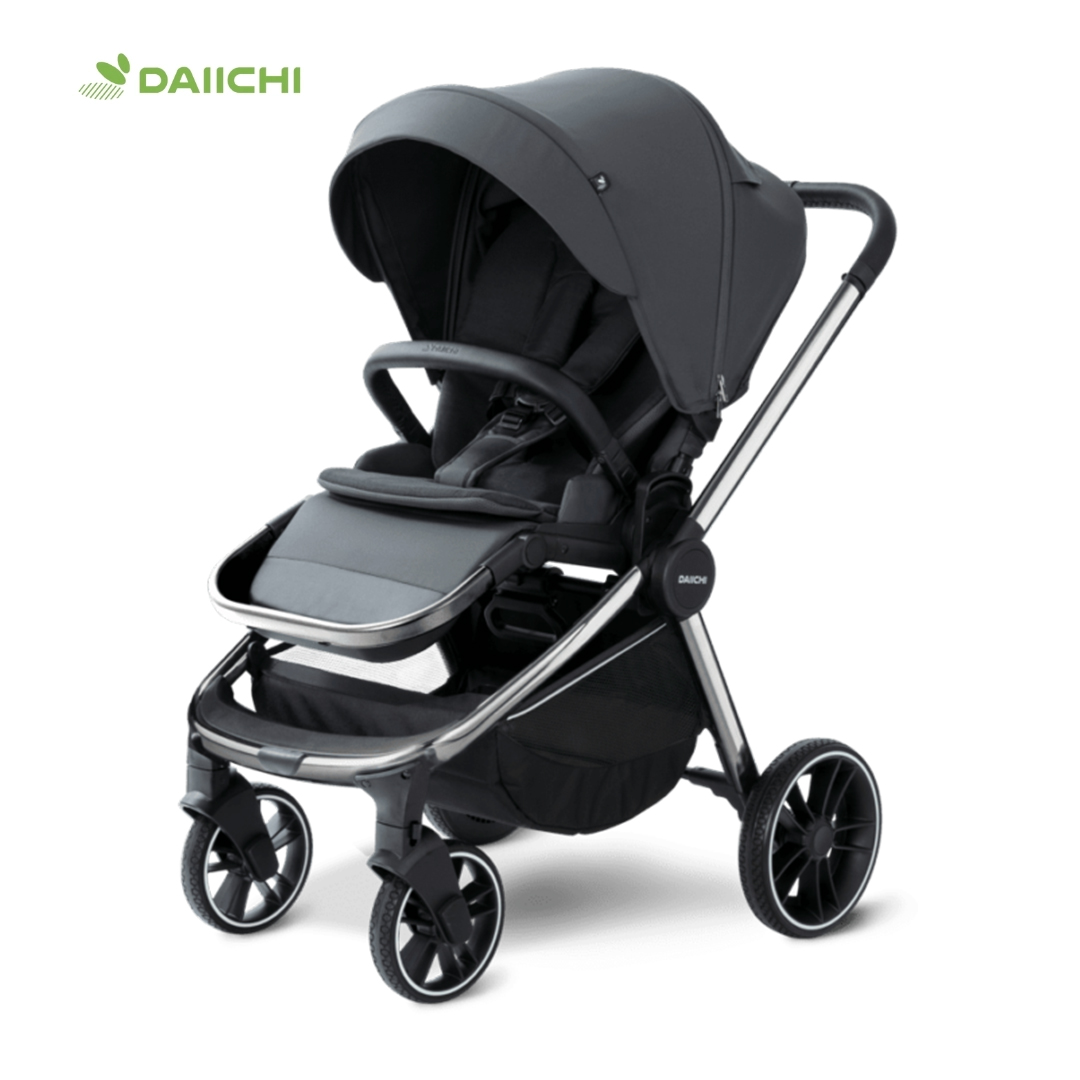 [สินค้าฝากขาย] รถเข็นเด็ก Daiichi Smooz Chrome English Black