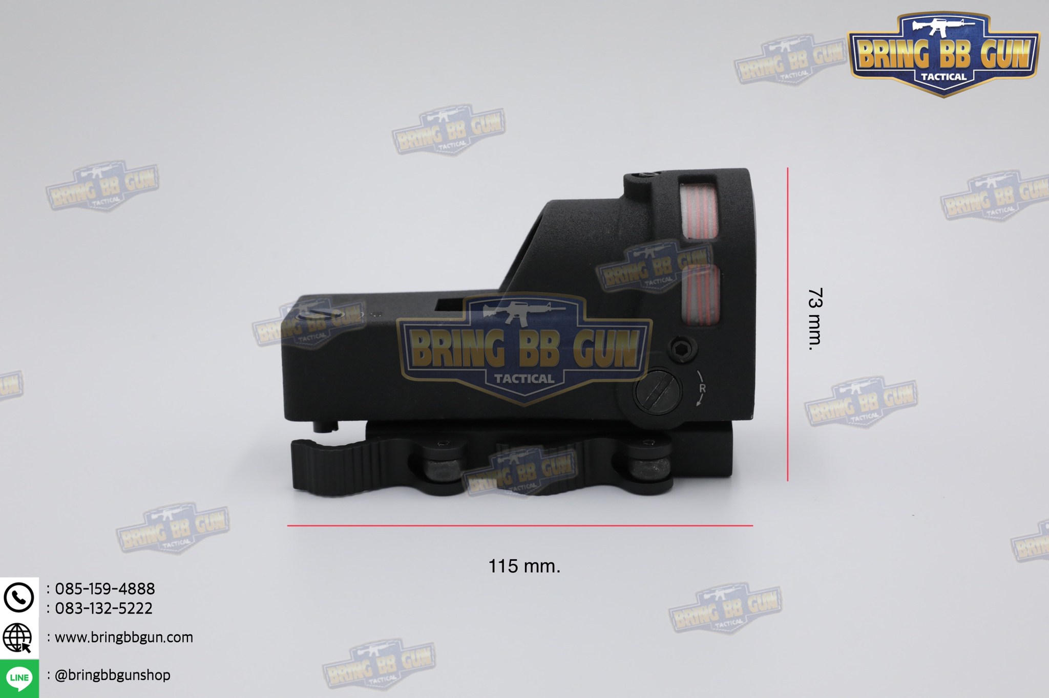 ดอท ทรง Mepro รุ่น M21 (M21 Self Illuminated Reflex Sight)